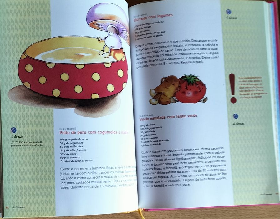 Livro 1, 2, 3 uma colher de cada vez