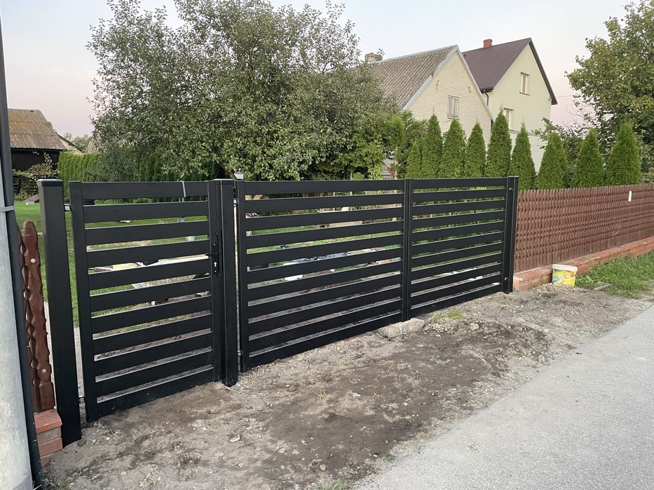 Ogrodzenia Panelowe montaż sprzedaż transport  Betonowe bramy furtki