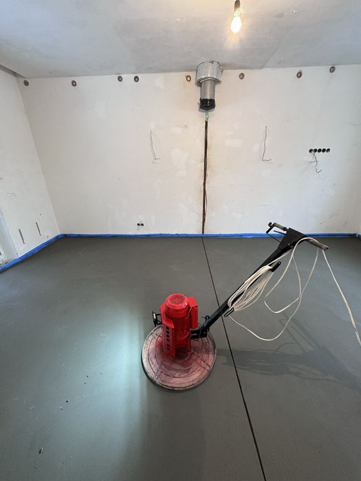 Стяжка підлоги Машинная Полусухая Напівсуха Стяжка пола