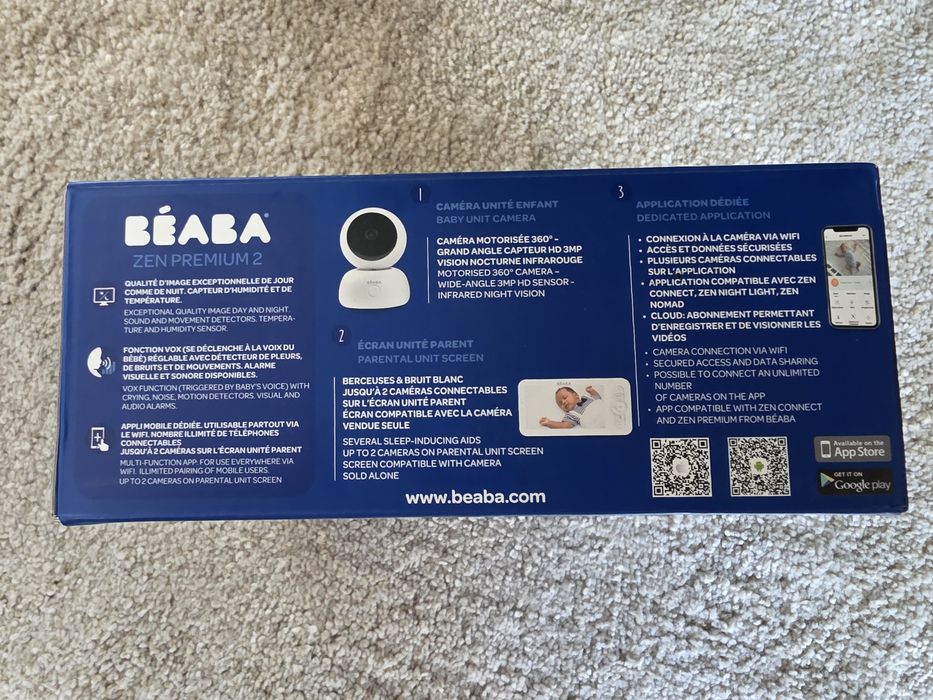 Inteligentna elektroniczna niania BEABA ZEN PREMIUM 2