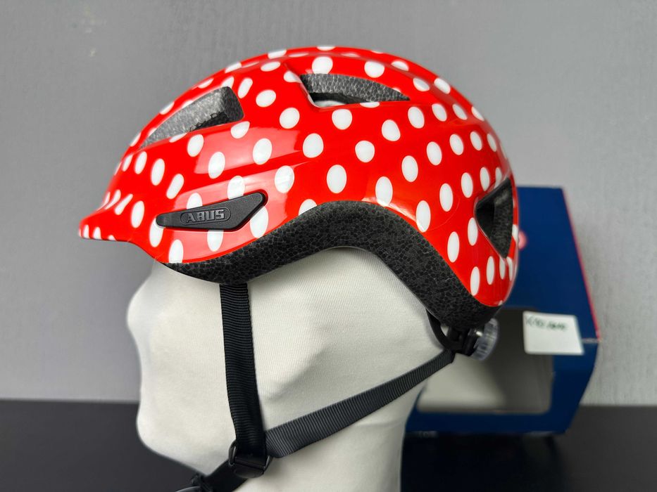 Kask ABUS Anuky 2.0 red spots M