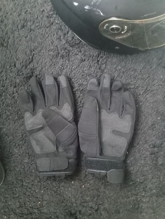 Luvas mota pretas tamanho L