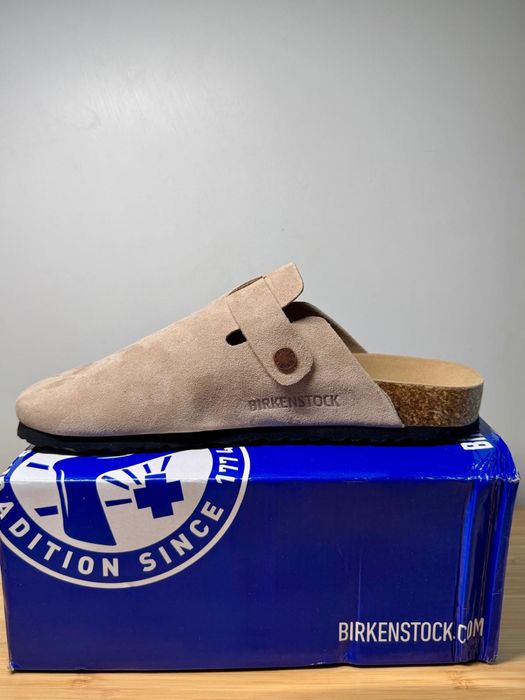 Birkenstock boston suede