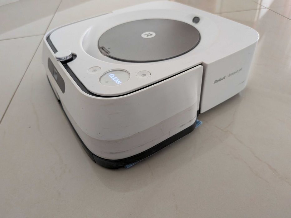 iRobot Braava jet m6 — pouco uso + 6 panos reutilizáveis