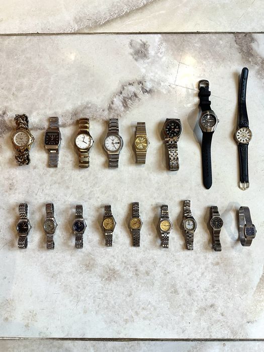 Seiko Japan колекція японських вінтажних годинників
