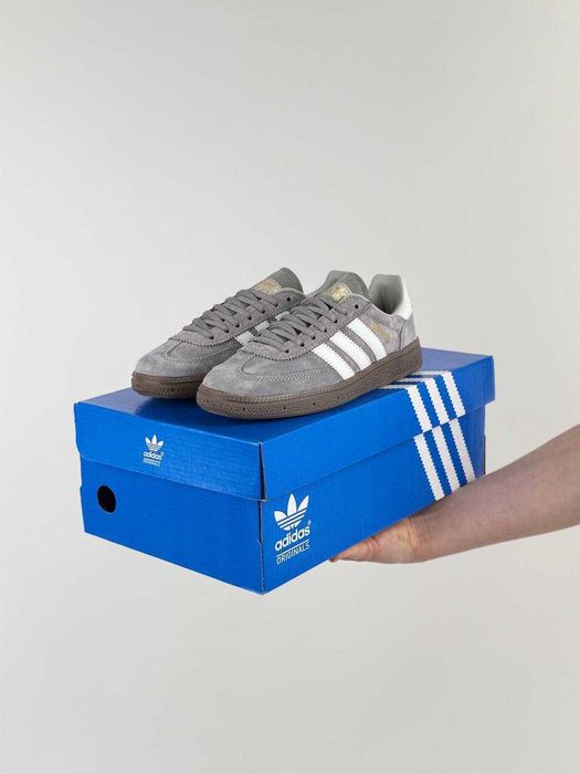 !АКЦІЯ! Adidas Spezial Light Grey White  36 37 38 39 40 41 42 43 44 45