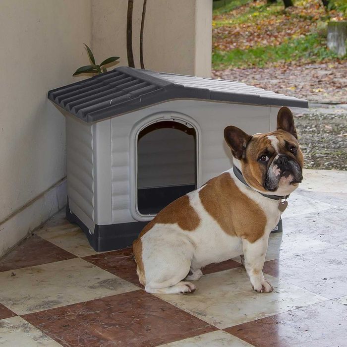 PORTES GRÁTIS - Casota para cão FERPLAST DOGVILLA exterior