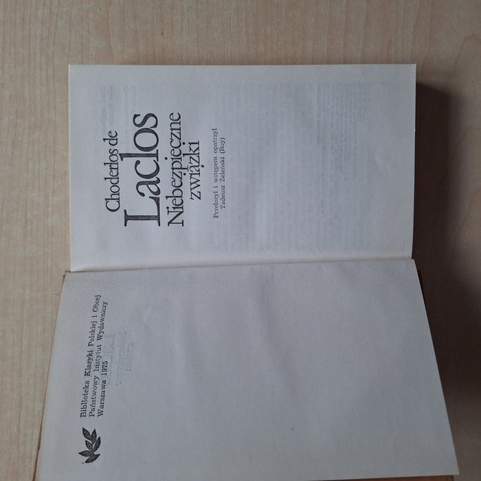 Choderlos de Laclos Niebezpieczne związki