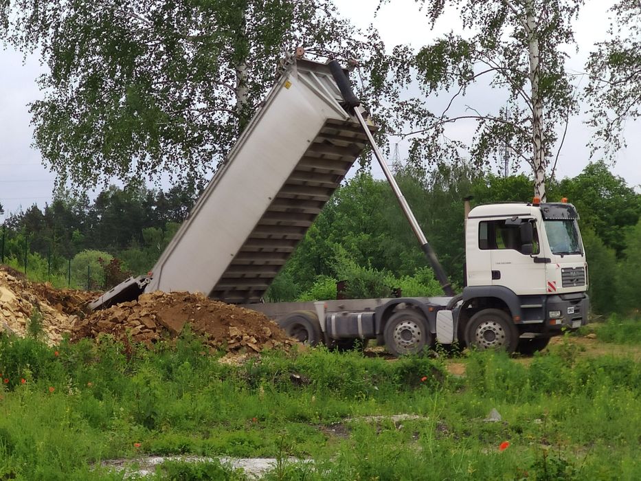 Transport Wywrotka , usługi transportowe , piasek , ziemia , kruszywo