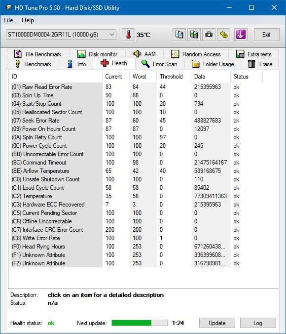 Dyski Seagate BarracudaPRO 10TB ST10000DM0004 sztuk 4
