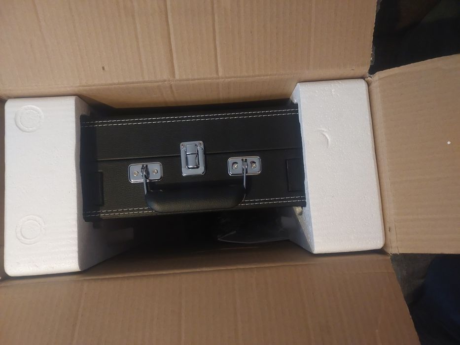 Gramofon Voksun S300 czarny Nowy