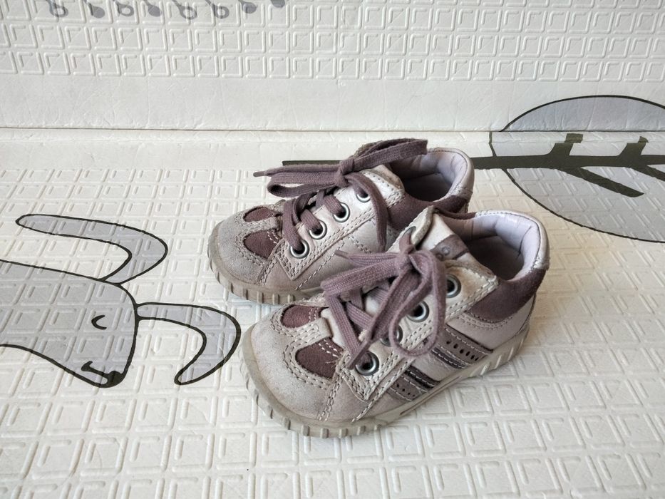 Черевички на дівчинку шкіряні ecco 20 розмір