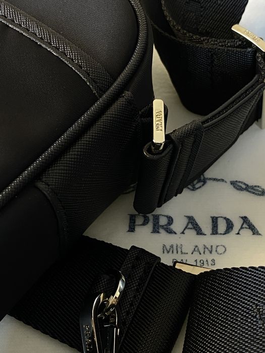 PRADA Re-Nylon Small Shoulder Bag Black