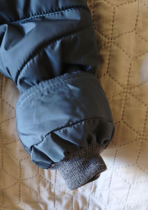 Для мальчика та девочки Teplee net Теплее нет куртка ромб рост 134-140