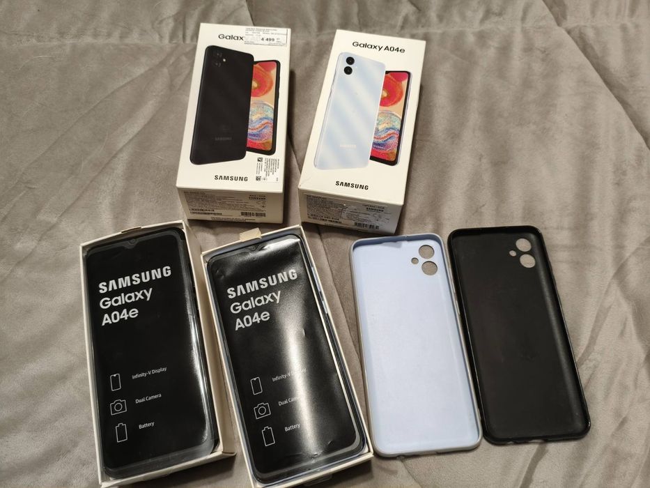 Samsung galaxy a04e 3/32 идеальное состояние.Полный комплект.андроид14