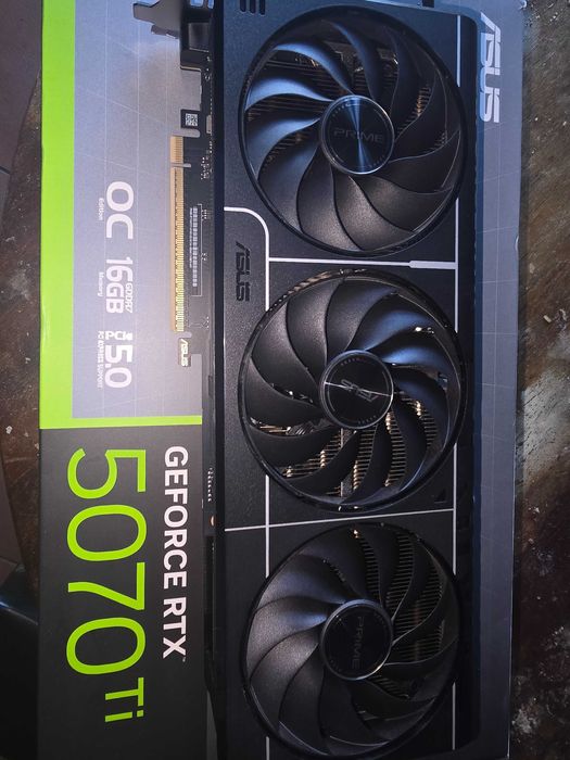Rtx 5070ti asus prime como novaaa!!