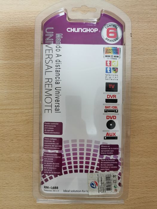 Universal Remote Control64551046002818121