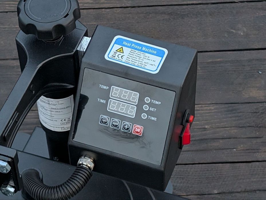 Термопресс для сублимации 8 в 1 для переноса изображения на футболки,