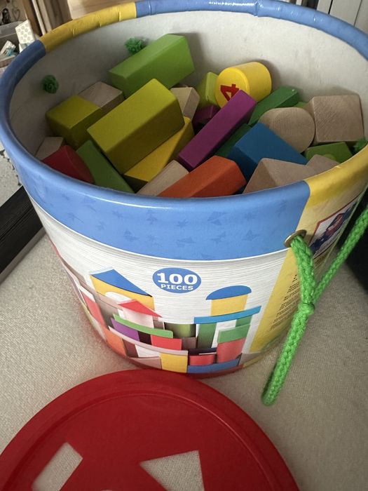 Klocki drewniane woody