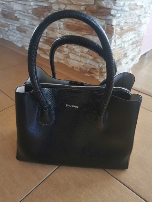 Torebka czarna Gino rossi
