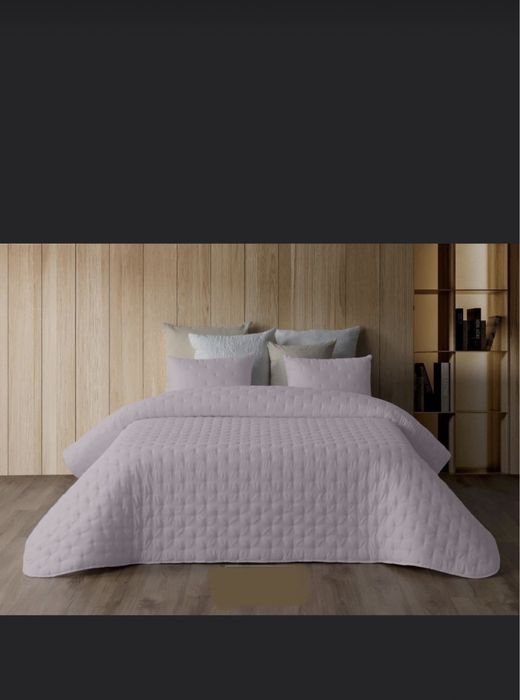 Colcha Lilás - NOVA - cama de casal 250x270 C/ 2 Almofadas Cheias