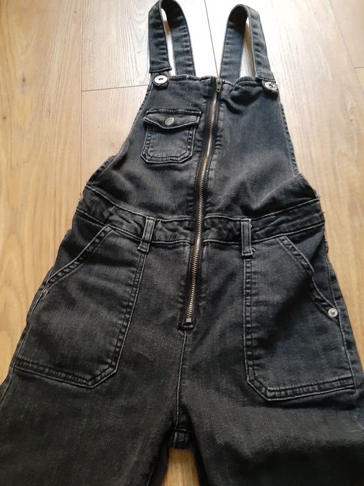 Zara jeansowe ogrodniczki 9lat-134cm