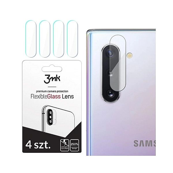 Szkło hybrydowe 3MK do Samsung Galaxy Note 10/4 szt.