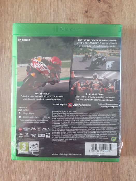 MotoGP 21 na Xbox