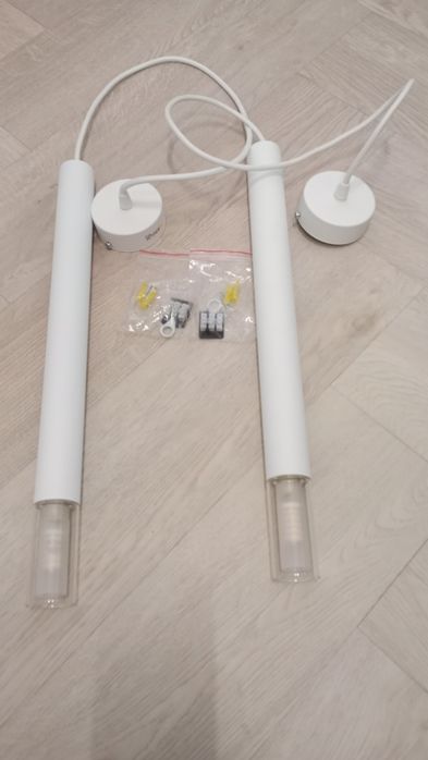 Dwie lampy pojedyncze SOLLUX LIGHTING WEZYR 1 białe