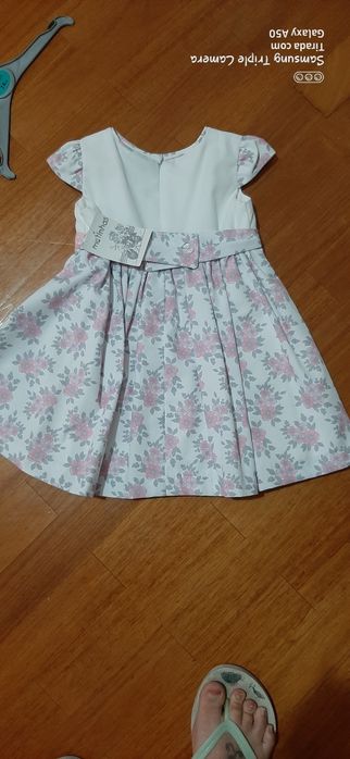 Vestido Cerimónia Menina Novo com etiqueta