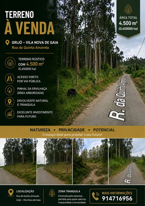 Terreno Rustico 4500 m2