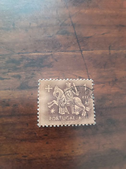 Selo português 1953 usado