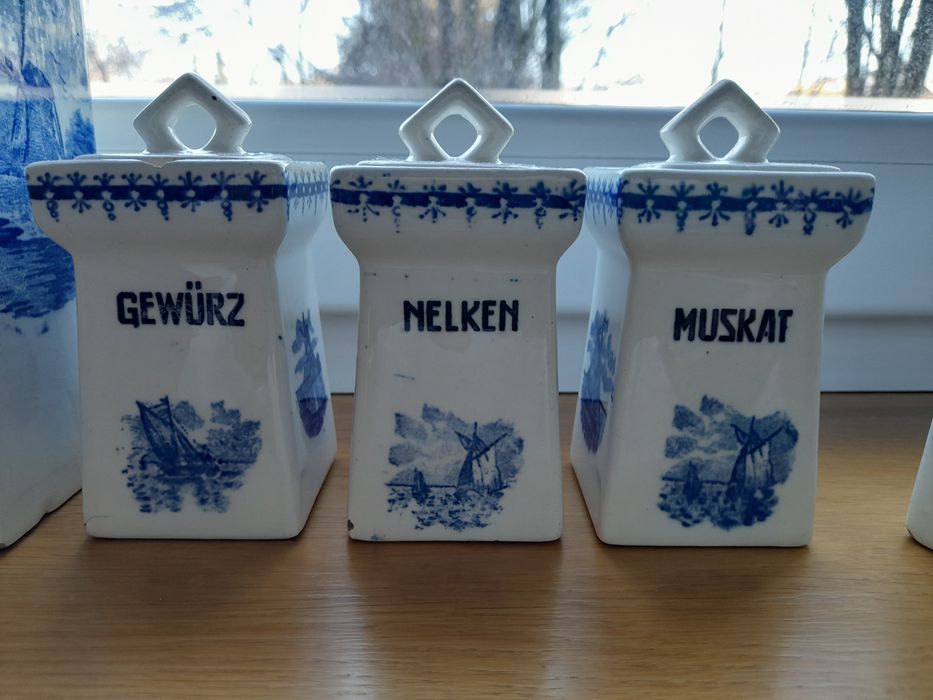 Chodzież ceramika - przedwojenny komplet
