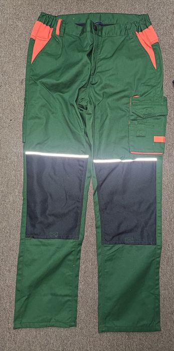 TopTex 48/50 spodnie robocze na polarze zimowe ocieplane