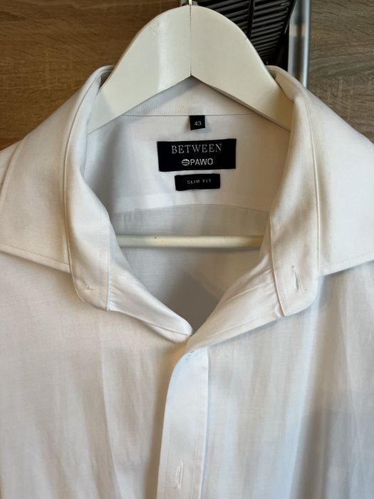 Koszula biała Pawo 43 slim