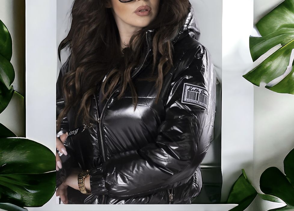 Kurtka bomberka kod 34 36 czarna