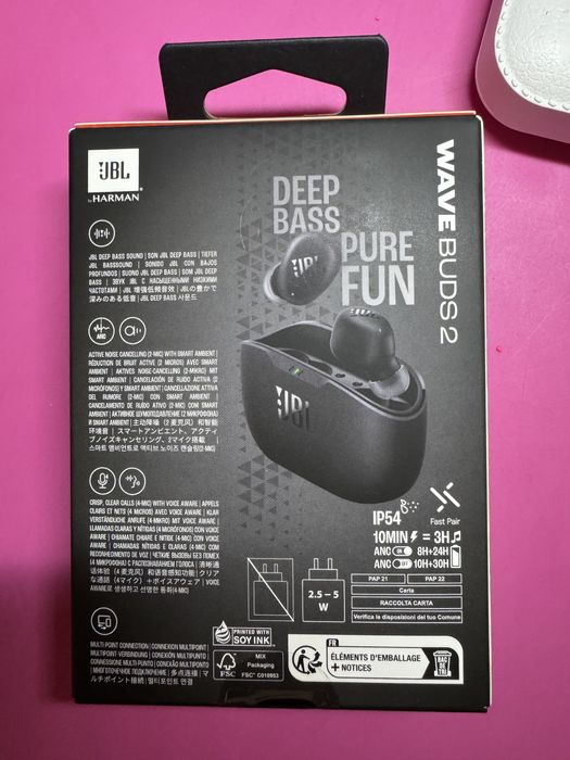 Наушники JBL Wave buds 2