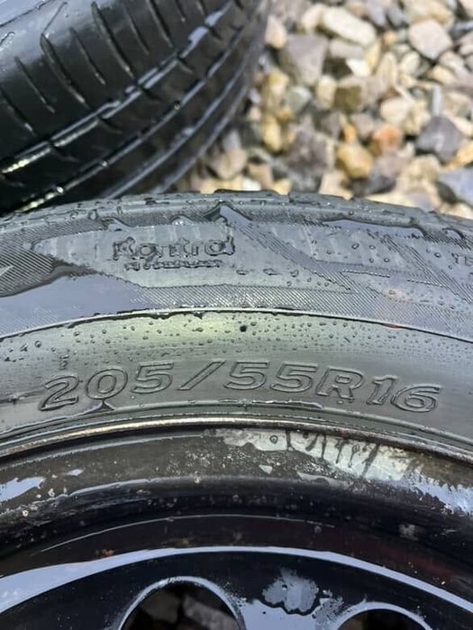 Резина літня штамповки + ковпаки (205/55 R16)