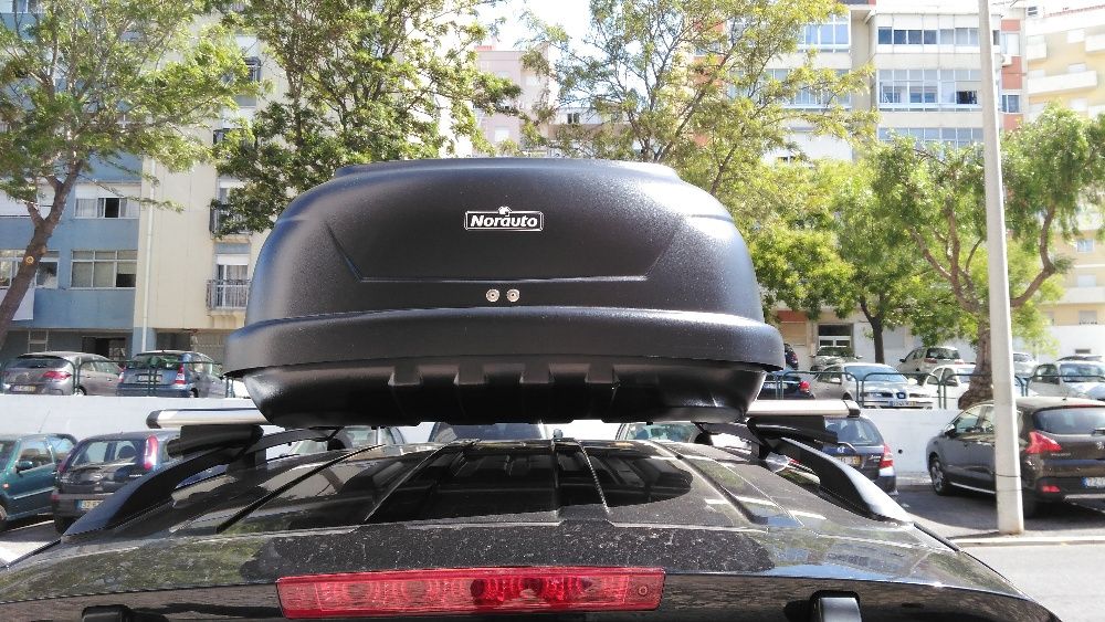 Alugo Bagageira/Mala de Tejadilho - 410 lt- c/oferta da barras univers