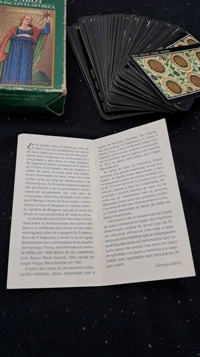 Baralho de Tarô Visconti-Sforza - Edição Orbis-Fabbri 2001