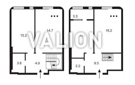3-кімнатна квартира за адресою (площа 81 м²) - Atlanta.ua - фото 11