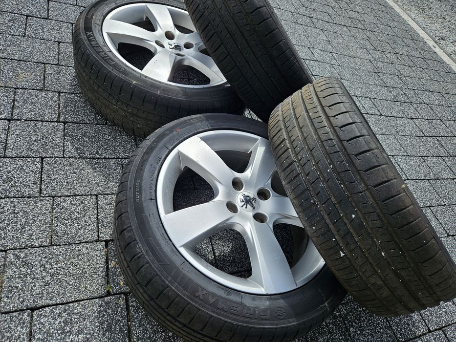 Koła alufelgi 4x108 r17 308 307 5008 208 partner berlingo 207