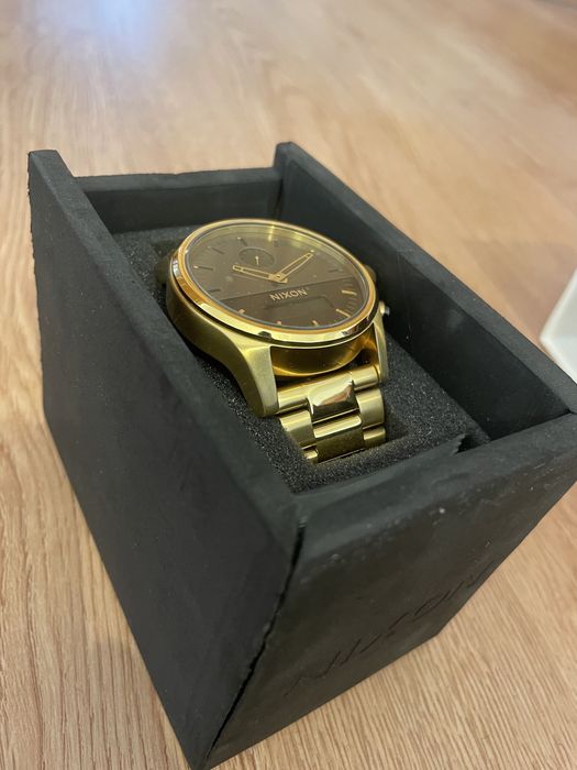 Nixon Duo Gunmetal / Gold