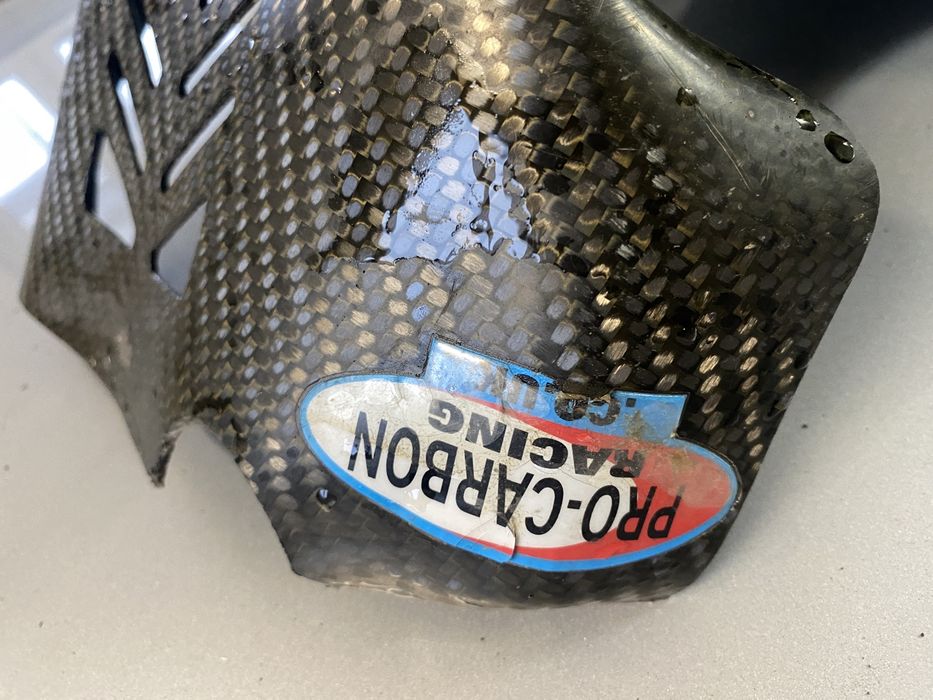 Carbon oslona silnika sxf 450 ktm 2009r