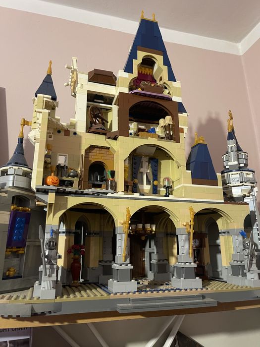 Zestaw klocków zamek Disney jak Le.go