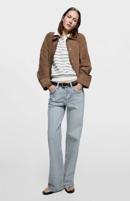 Джинсы Massimo Dutti wide leg
