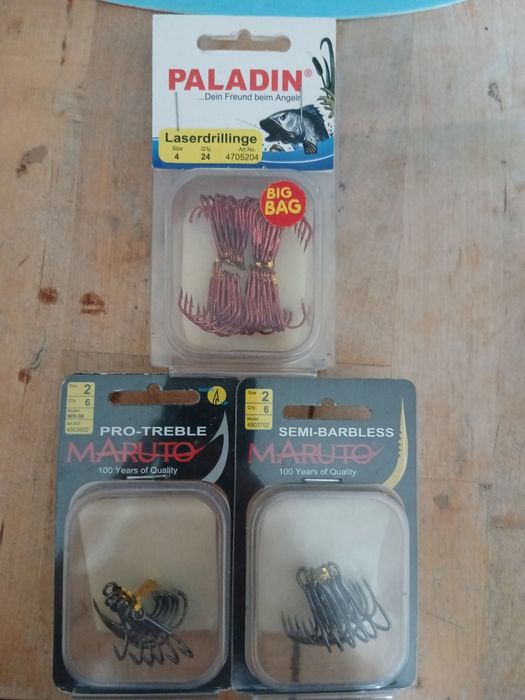 Nowe kotwiczki wędkarskie