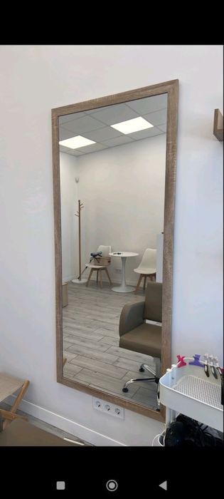 Велике Підлогове та Настінне Дзеркало LOFT. Настінні в рамі лофт