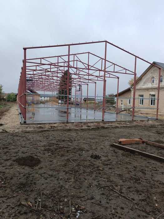 Ангар 15м ширина 40м довжина
