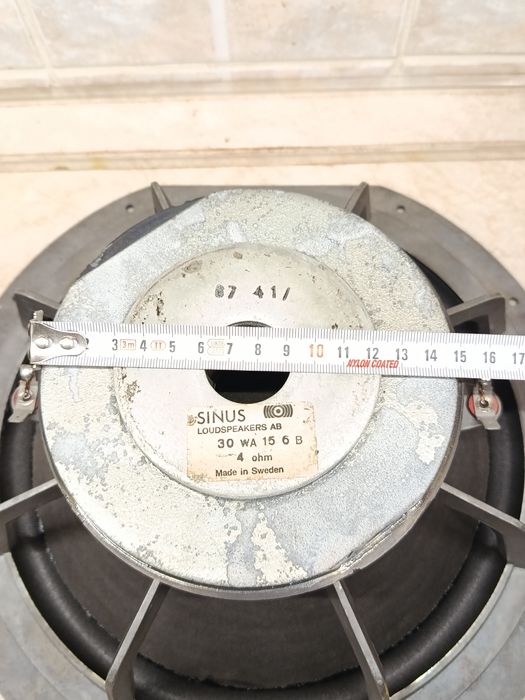 Винтажные низкочастотные динамики SINUS. 12"